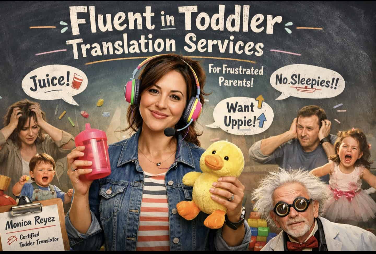 Local Woman Monica Reyez Claims She’s ‘Fluent in Toddler,’ Offers Translation Services for Frustrated Parents
