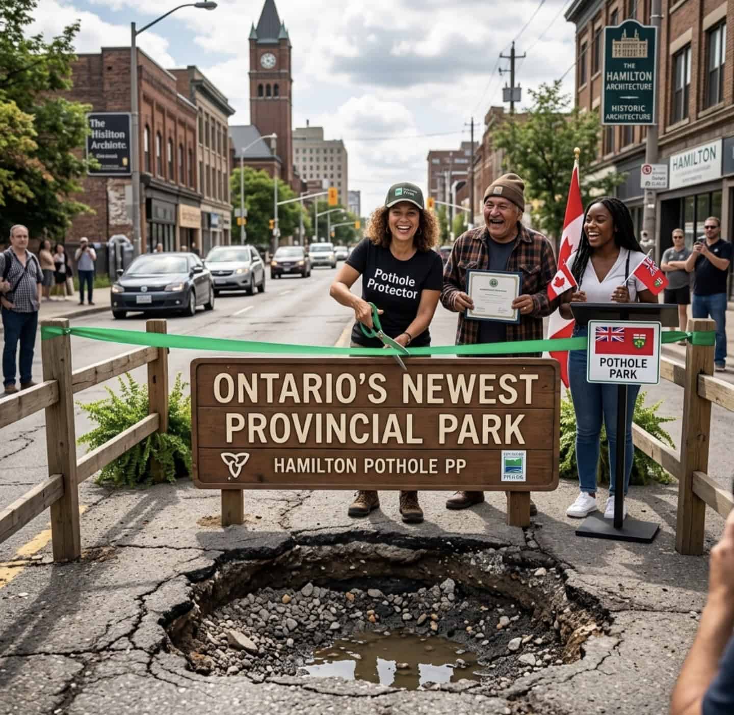 Hamilton Pothole Officially Designated as Ontario’s Newest Provincial Park