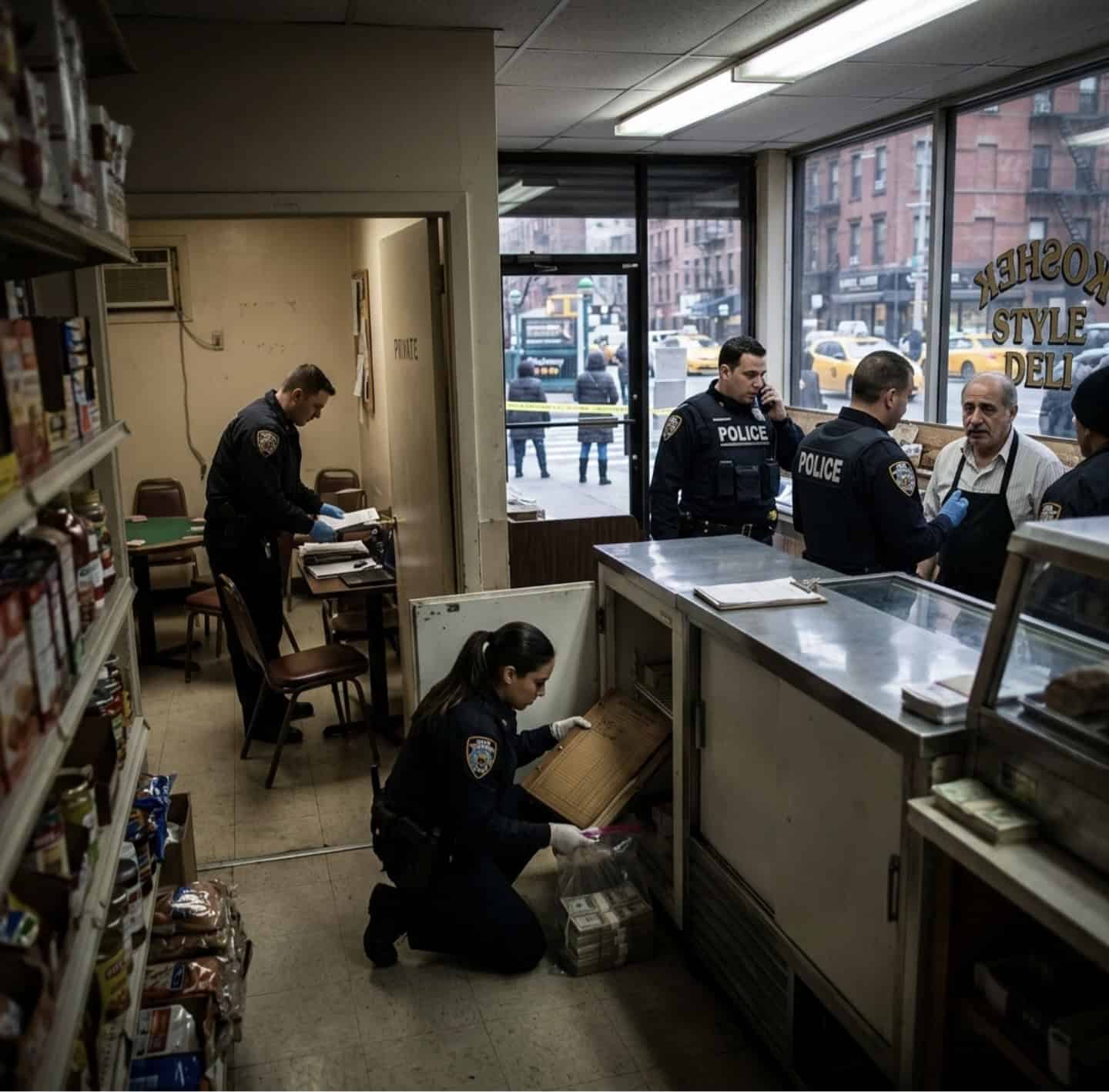 New York City Deli Busted in Underground Gambling Investigation; Evidence Seized