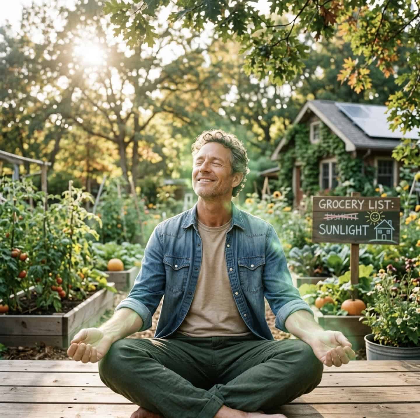 Local Man Discovers He Can Photosynthesize, Quits Grocery Shopping Forever