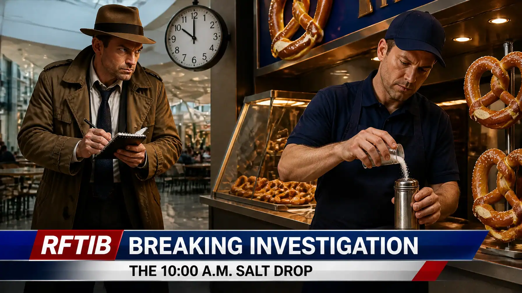 Undercover in the Food Court: RFTIB Infiltrates the Shadow Network of Mall Pretzel Salt Refillers